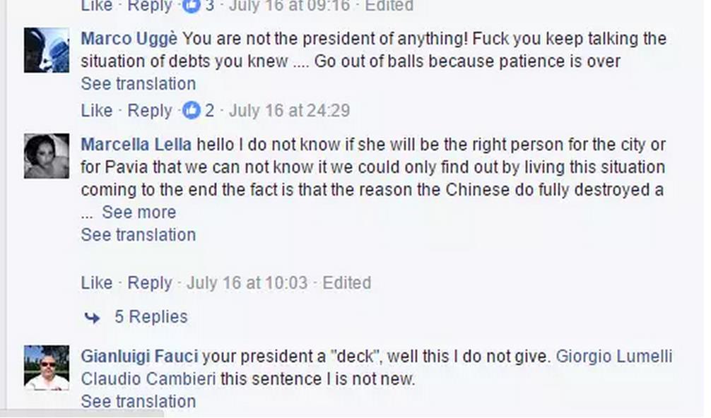 AC帕維亞被努切利這個(gè)傀儡接手后，不少球迷在社交媒體上大罵俱樂(lè)部管理層